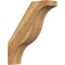 Ekena Millwork 6"W x 22"D x 26"H Funston Rough Sawn Knee Brace, Western Red Cedar BRC06X22X26FST00RWR - alternate 1